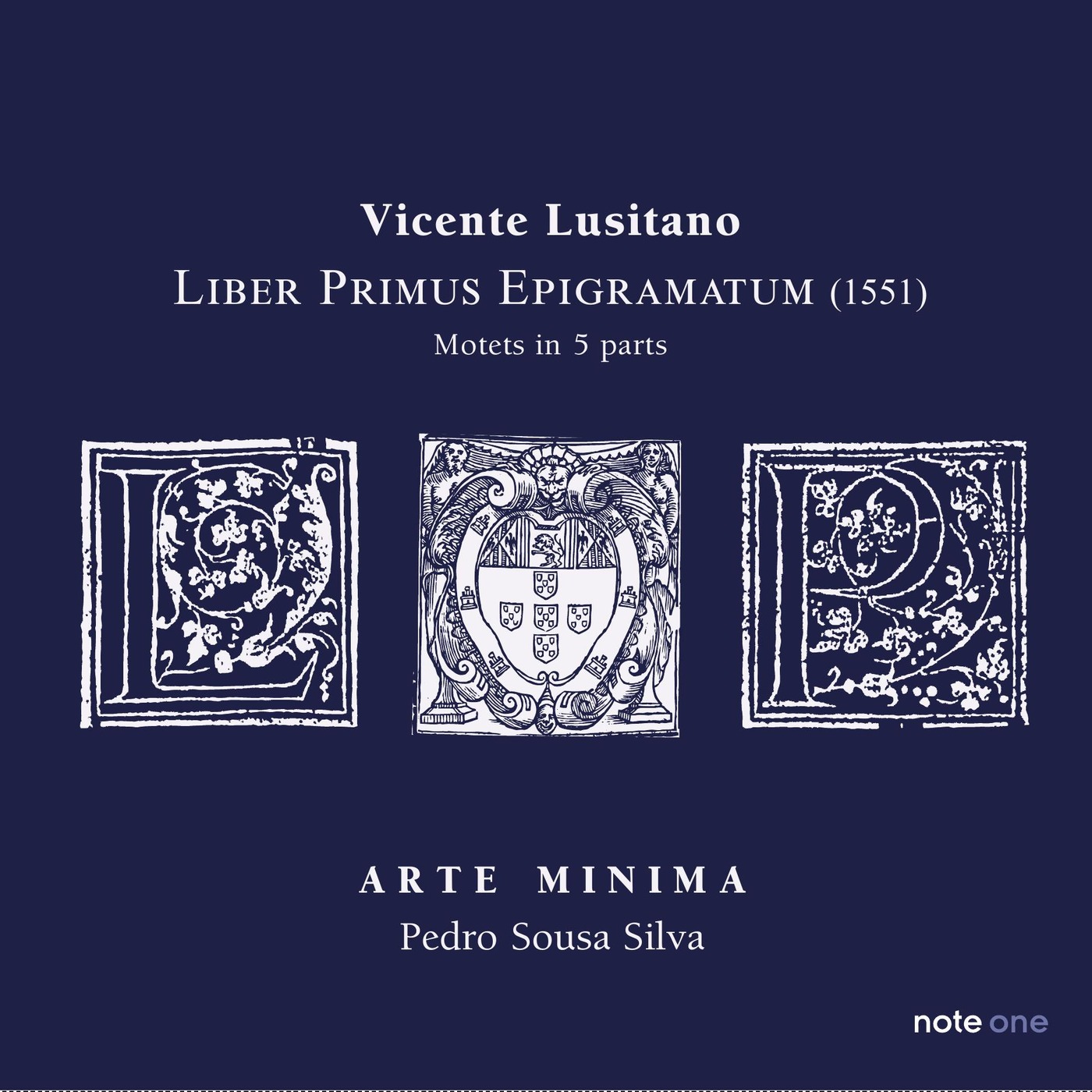 Album cover: Liber Primus Epigramatum, Motets in 5 parts